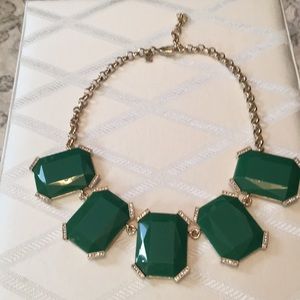 Beautiful green stone necklace
